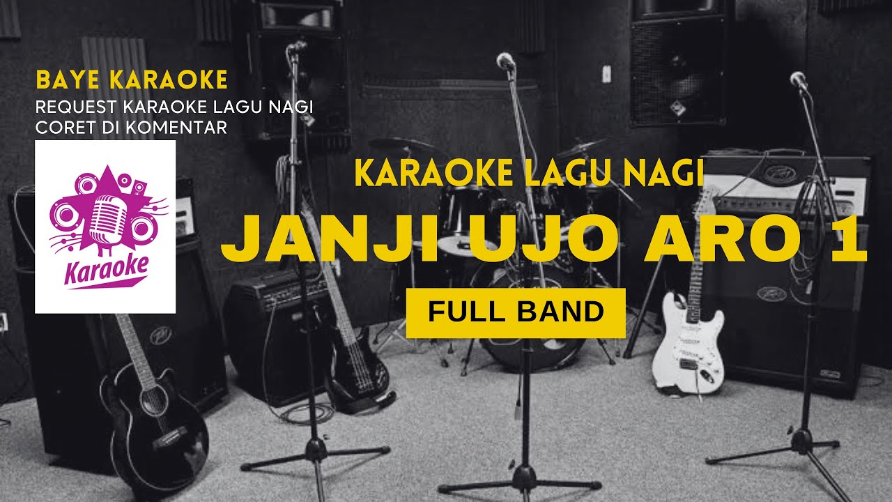 KARAOKE || JANJI UJO ARO 1 (FAJAR BAND) || LAGU POP DAERAH FLORES TIMUR || NADA DASAR F#