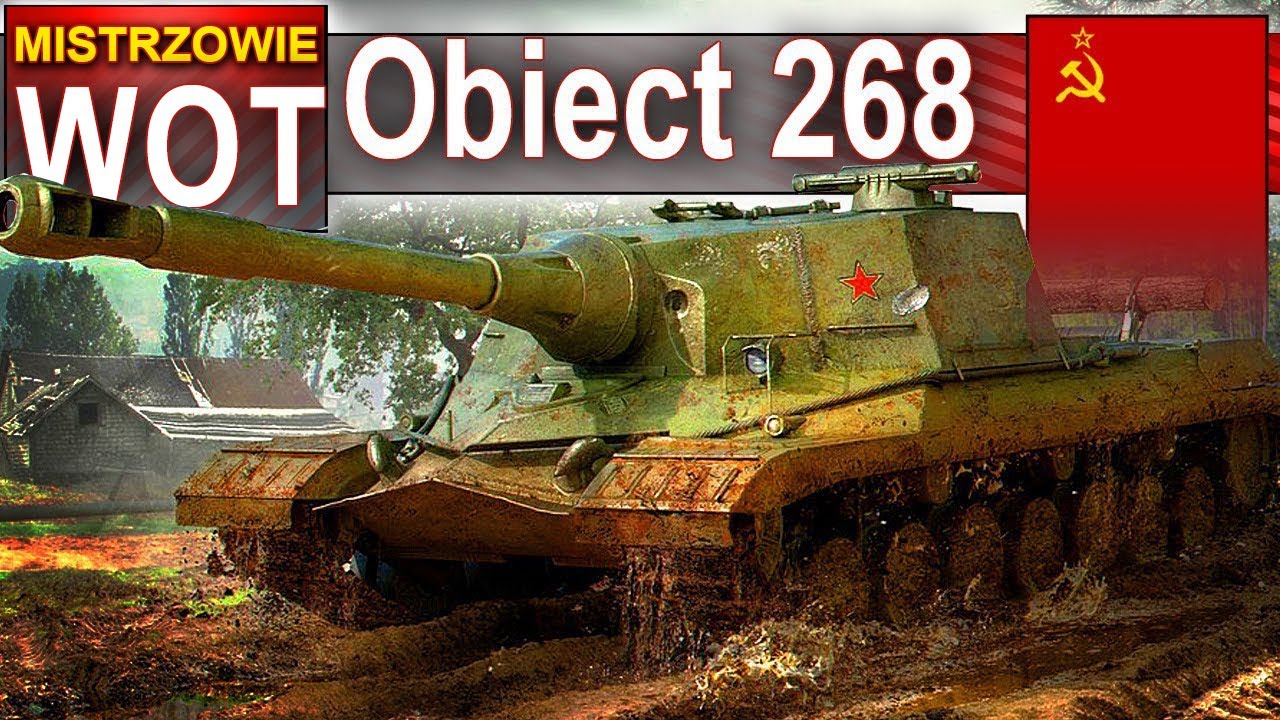Object 268 i telefon od pani robot - World of Tanks
