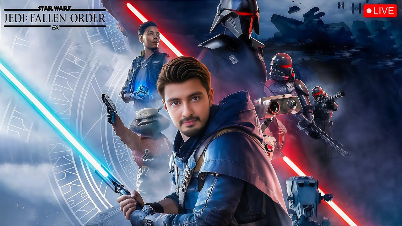 TIME TO LOCK IN 😎| STAR WARS : JEDI FALLEN ORDER 💥| LIVE PART 4 #gaming #starwars