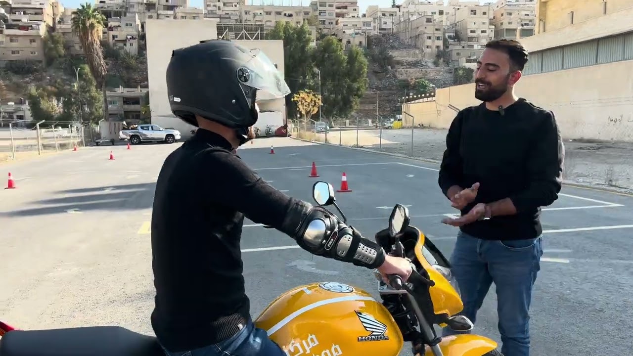 تدريب الدراجة النارية الحلقة الثانية