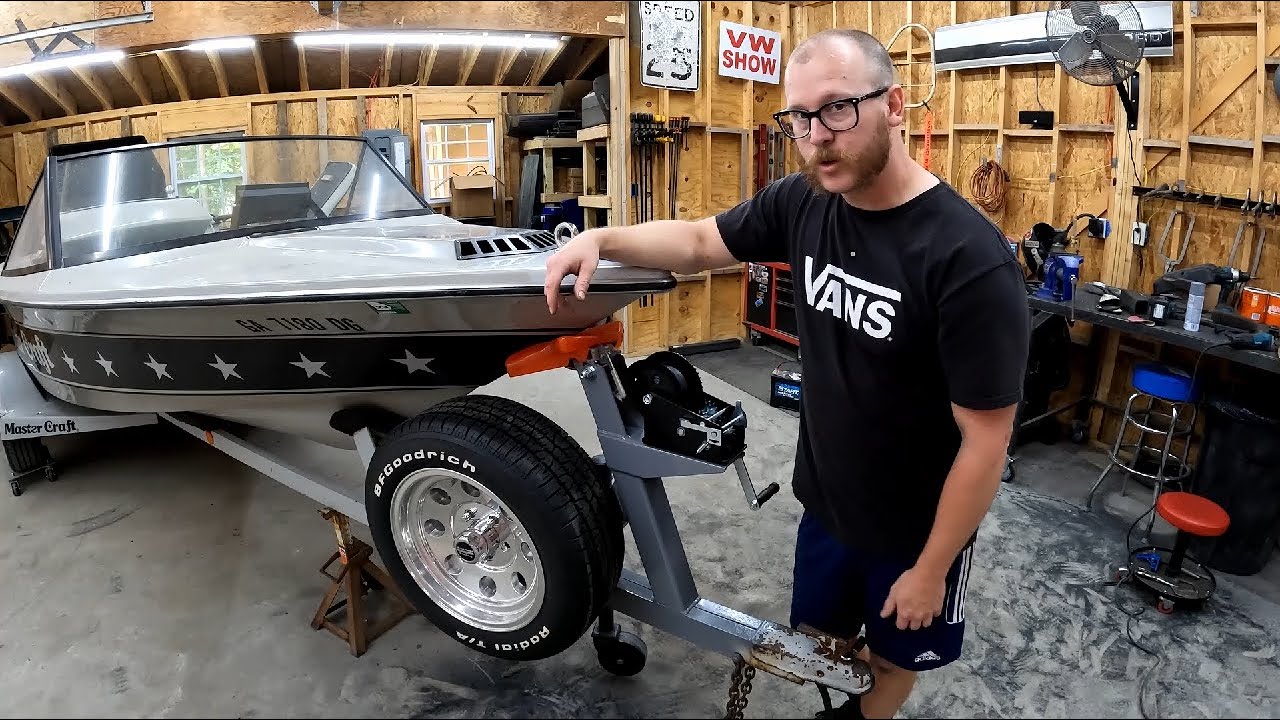 Trailer upgrades for my 1984 Master Craft