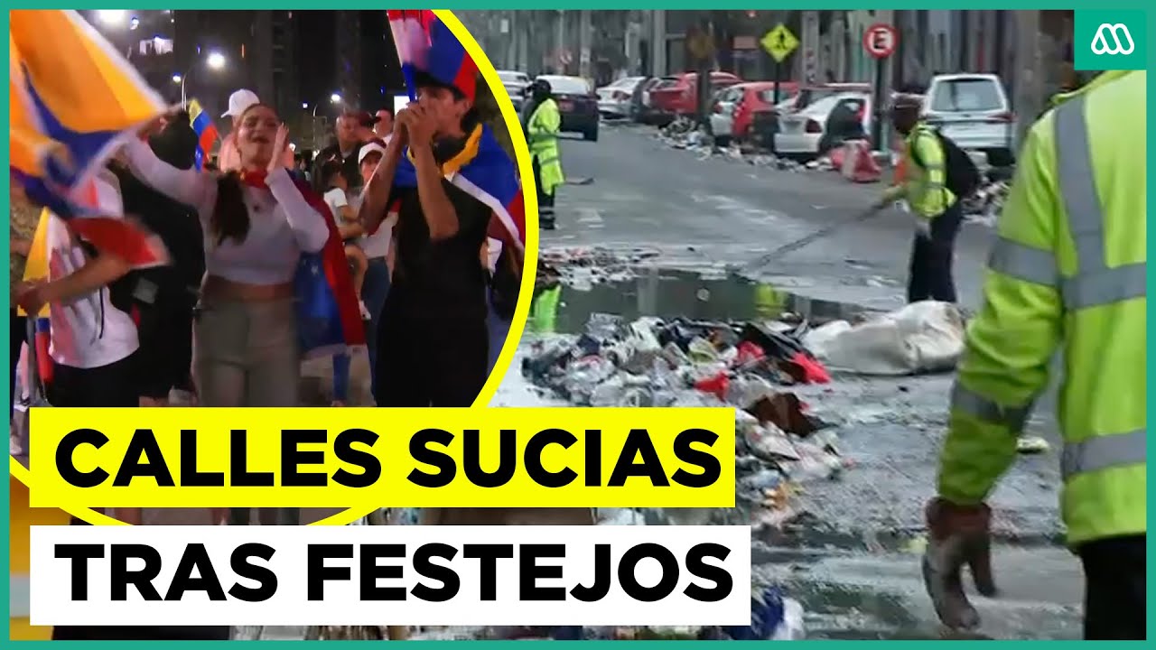 El día después de la captura de Maduro: Así están las calles de Santiago tras festejos
