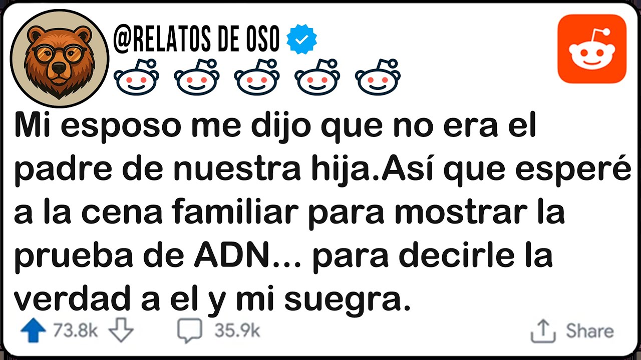 [Historia Completa] Mi ESPOSO me dijo que NO ERA EL PADRE de nuestra hija....