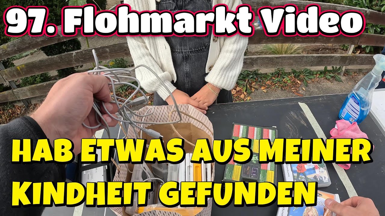 97  Flohmarkt Video /// Kindheitserinnerungen pur /// ein Stück Geschichte gefunden