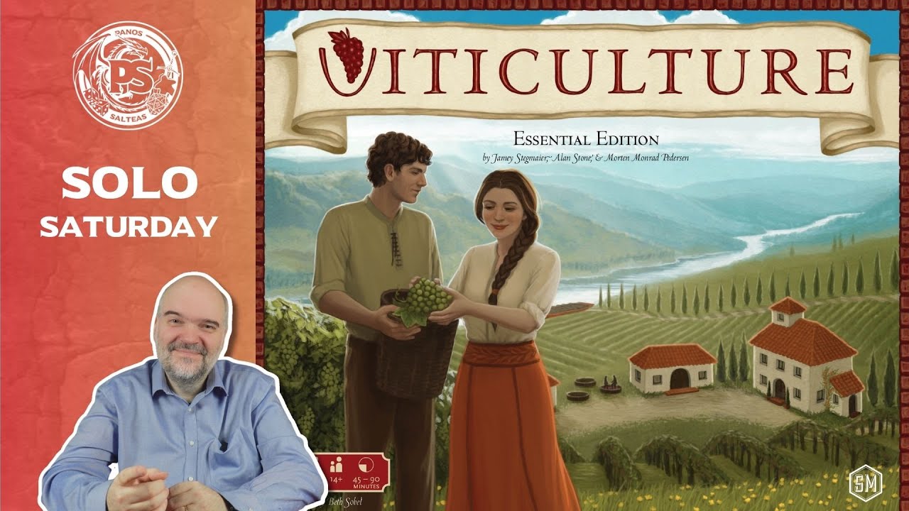 Solo Σαββάτου S2 E22 | Viticulture: Essential Edition | Φτιάχνοντας κρασιά στην Τοσκάνη!