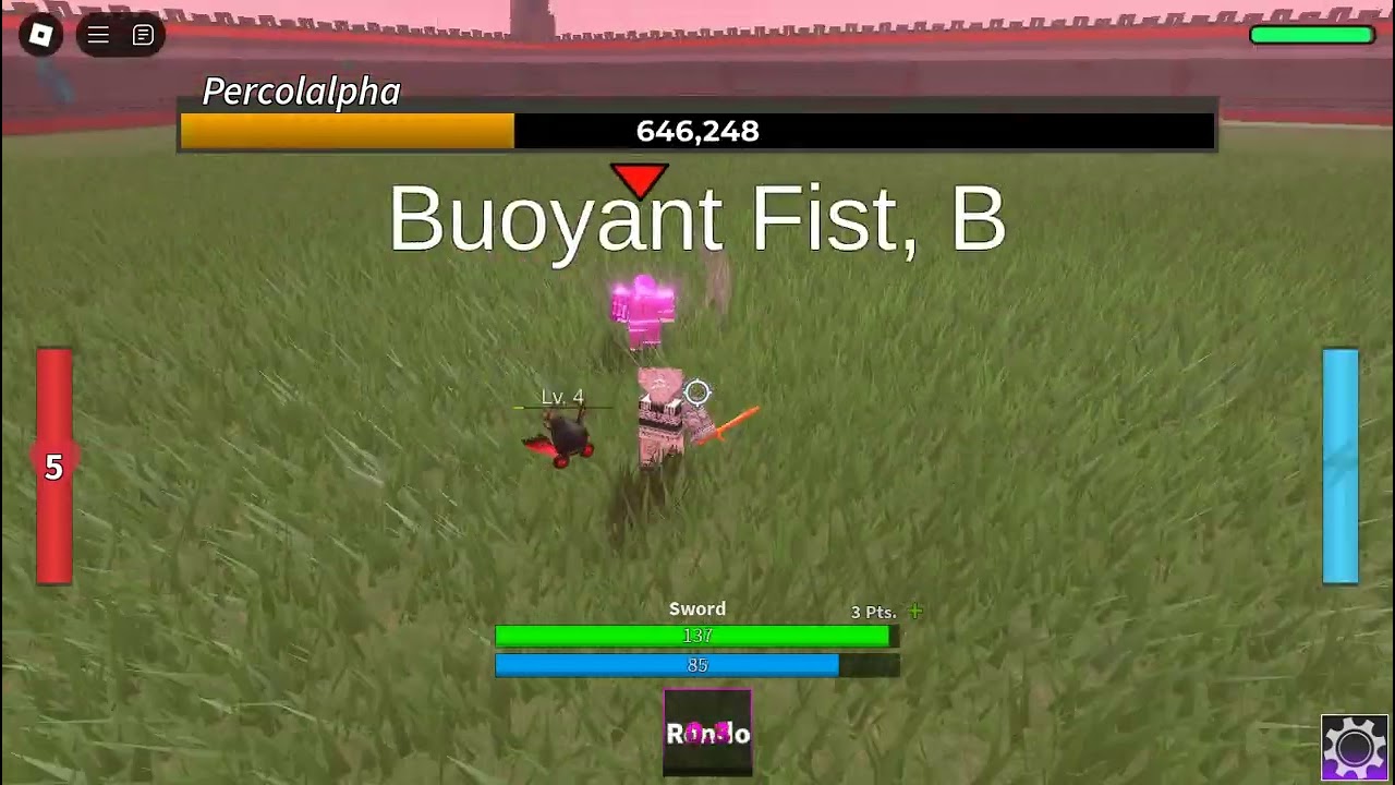 skill based boss fight percolapha no hit