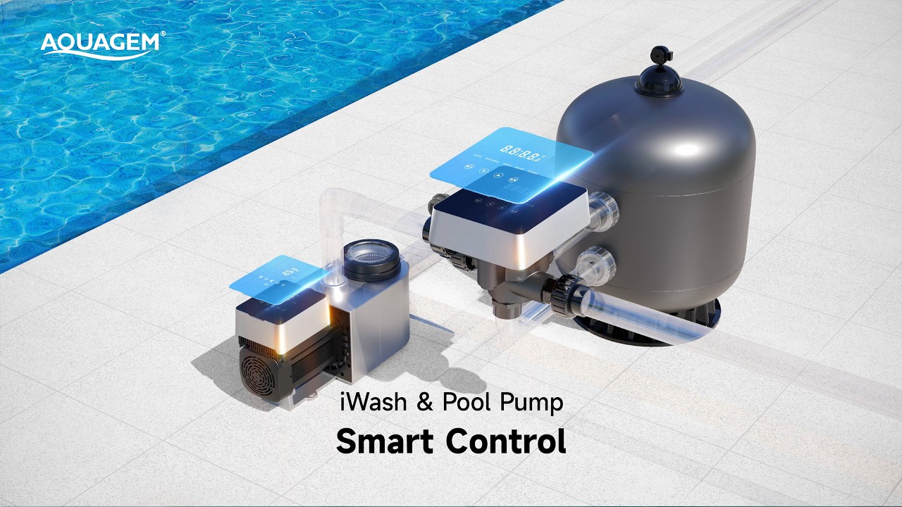 One-Touch Backwash: iWash & Pool Pump Smart Control