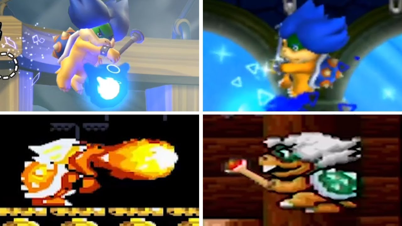 Evolution of - Ludwig von Koopa in Super Mario Games