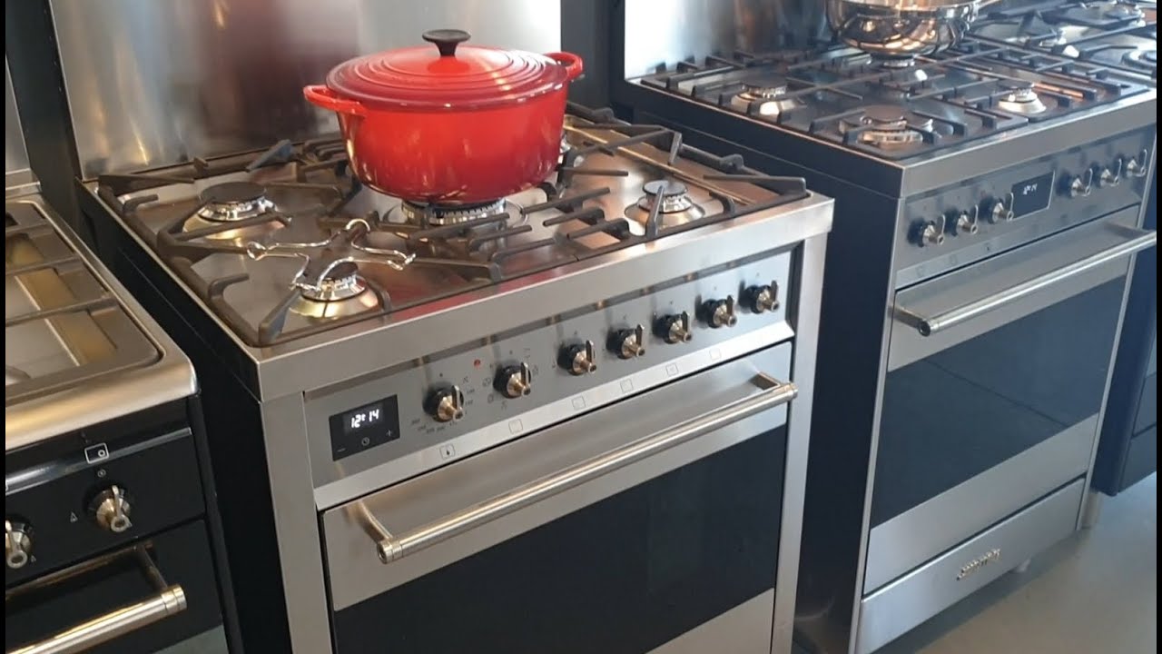 Smeg C7GMXNLK9 5-pits gas fornuis rvs | De Schouw Witgoed