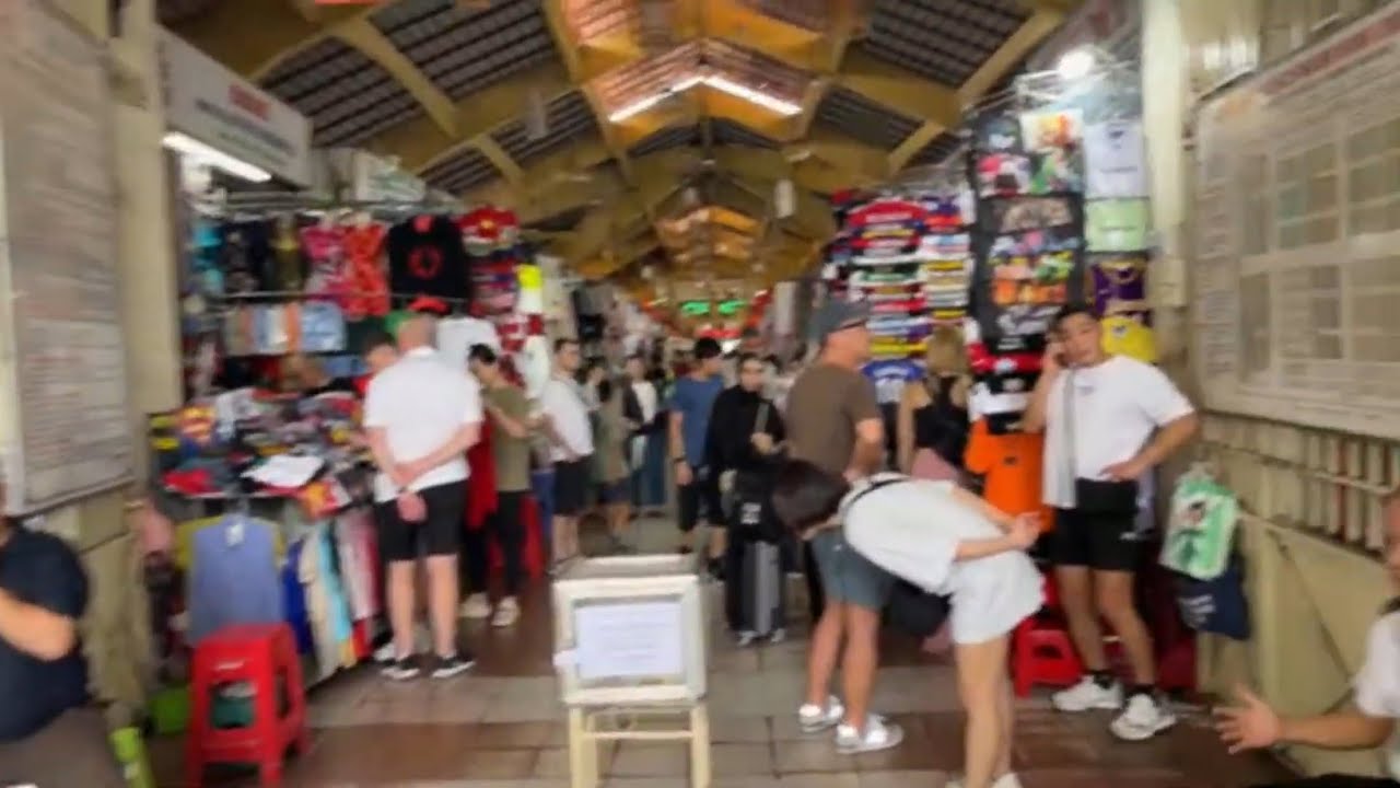 Ben Than Market Saigon Vietnam