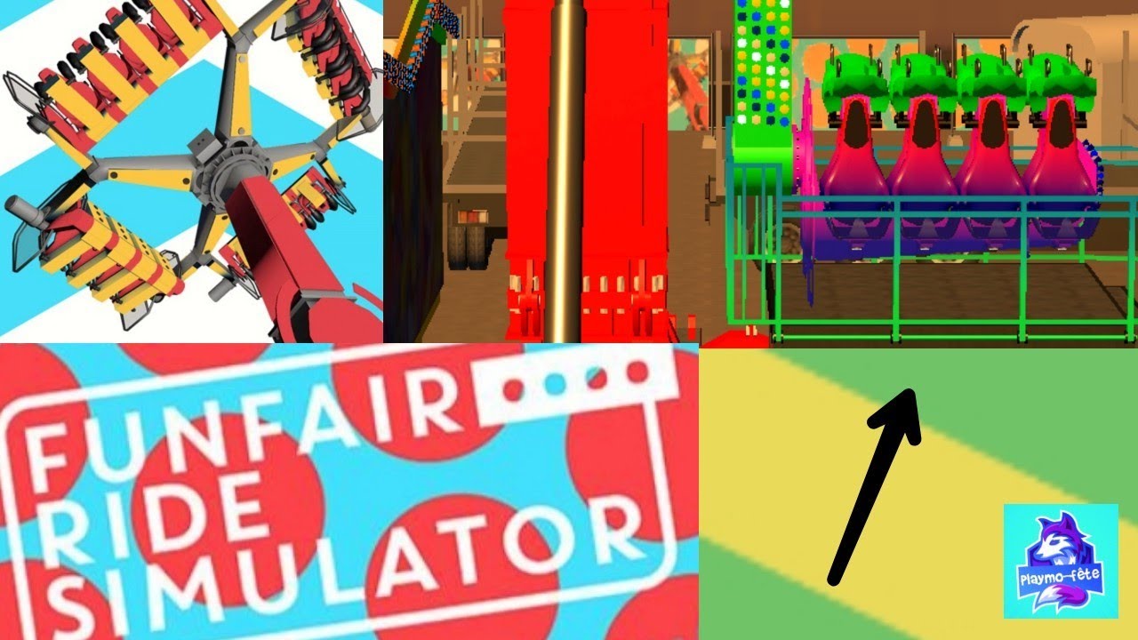 Funfair Ride Simulator 4 (Booster) Onride