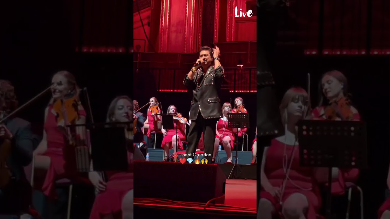 No Autotune, Just Kumar Sanu&rsquo;s Magical LIVE Voice ❤️ | Tu Meri Zindagi Hai 🙌💎❤️ #shorts #kumarsanu