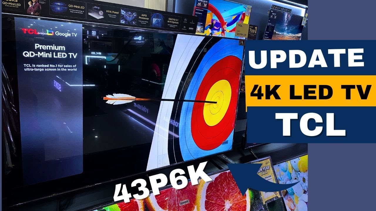UPDATE 2026 GOOGLE TV 43 INCH 3 JUTAAN  TCL 43P6K