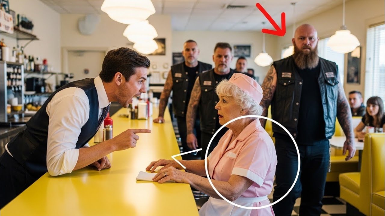 Biker Returned Home After 5 Years — And Found His Mother Cleaning Tables