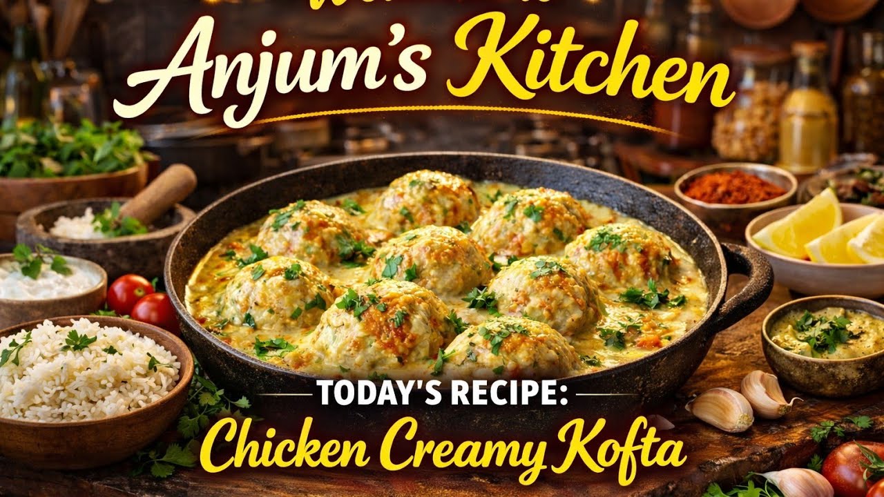 Soft & Juicy Chicken Cream Kofte | Must-Try Recipe✨