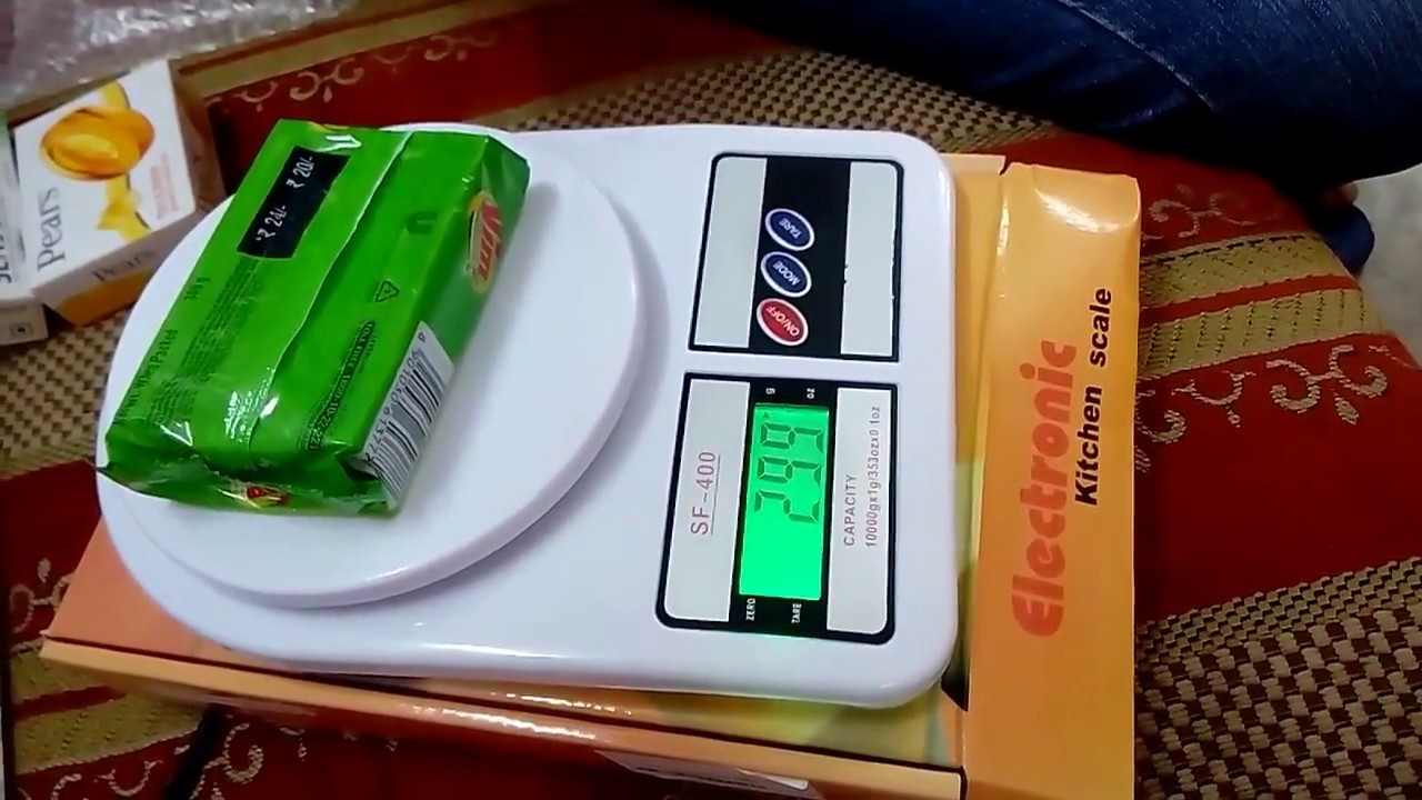 ترازو دیجیتال آشپزخانه الکترونیک sf400 kitchen scale