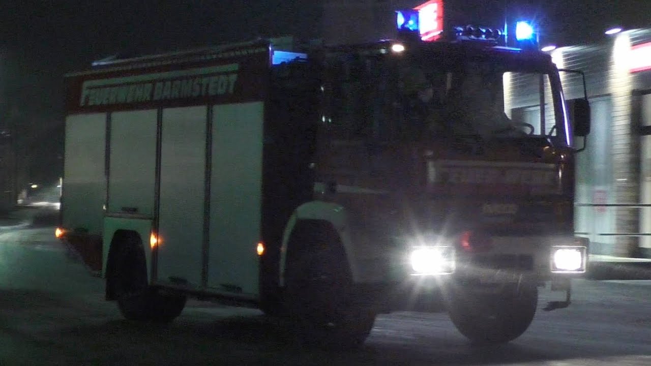[Gasgeruch in Mehrfamilienhaus] Einsatzfahrten Freiwillige Feuerwehr Barmstedt