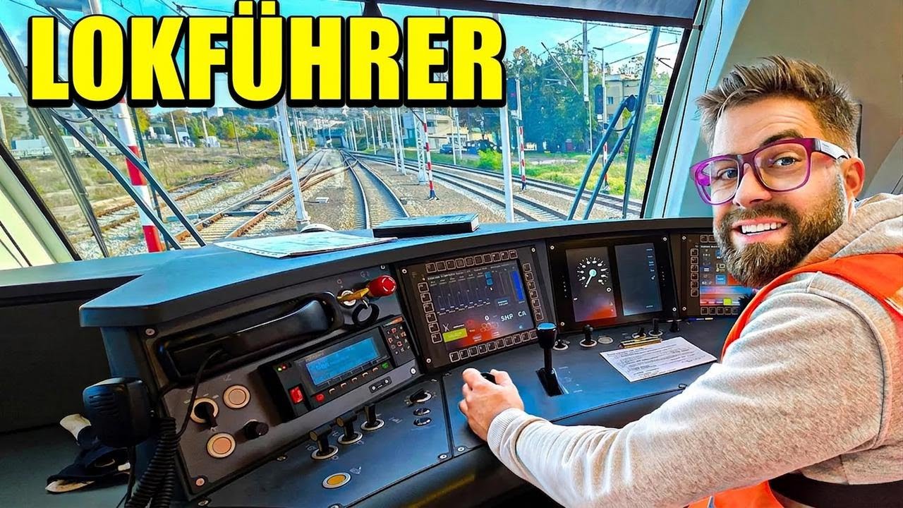 Wie sieht der Alltag eines Lokf&uuml;hrers aus? 12 Stunden im F&uuml;hrerstand erlebt | DO ROBOTY