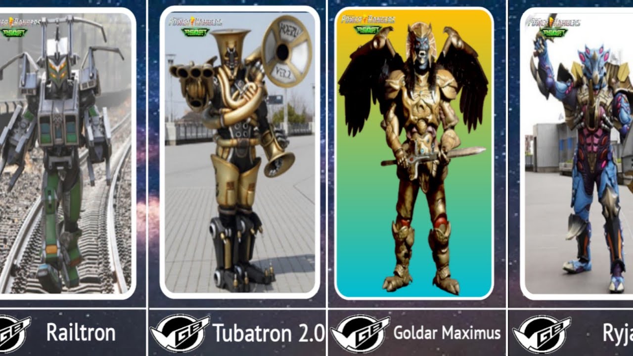 Power Rangers Beast Morphers Villains/Monster's 👹 Part - 1 | Power Rangers ⚡ ||