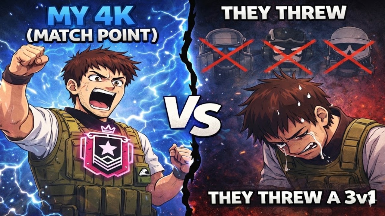 I got a 4K on Match Point... and we STILL LOST. 💔 - Rainbow Six Siege