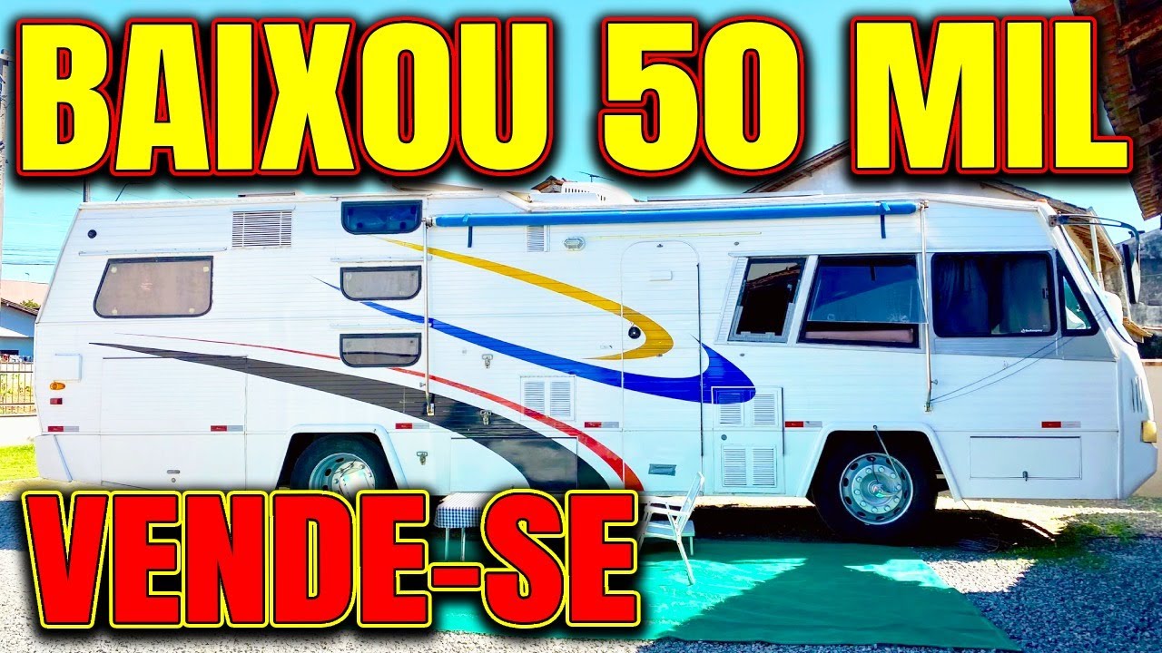 MOTORHOME  VENDIDO BAIXOU 50.000 REAIS