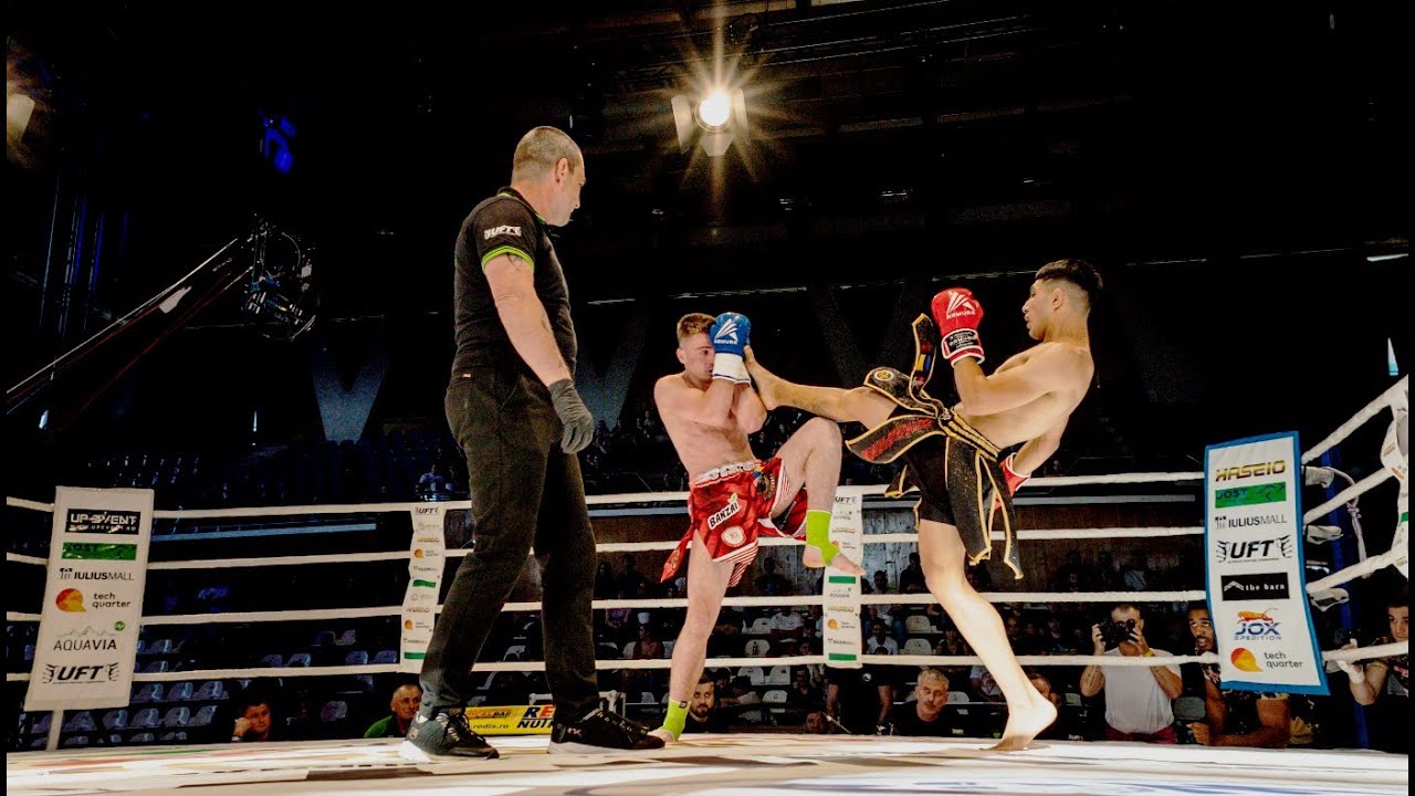 -65 kg Kickboxing: Claudiu Brilă vs Mardiaș Florin ( Diego Beleaua ) UFT 13 road to DFS Cluj-Napoca