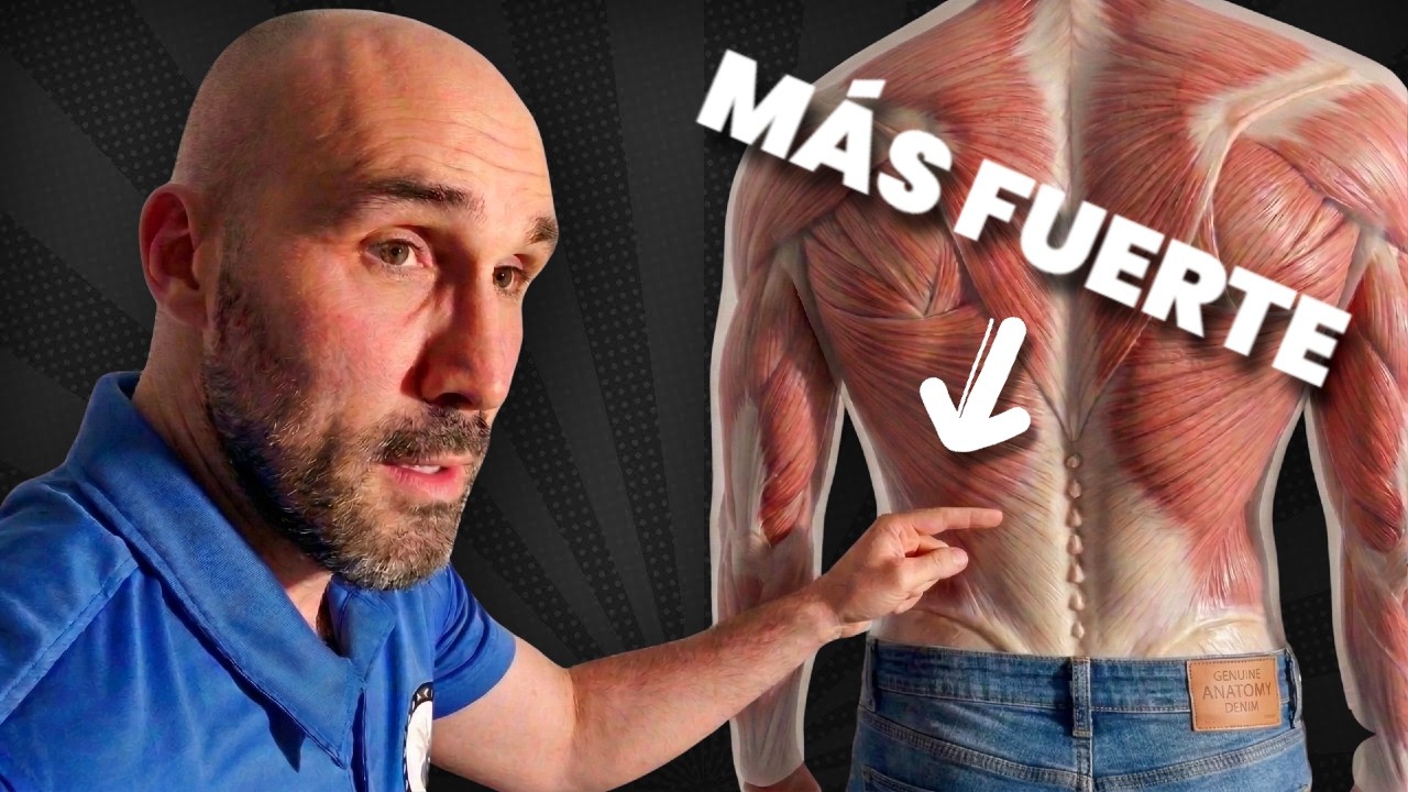 EL MEJOR EJERCICIO para FORTALECER tu ZONA LUMBAR (7 niveles de dificultad)
