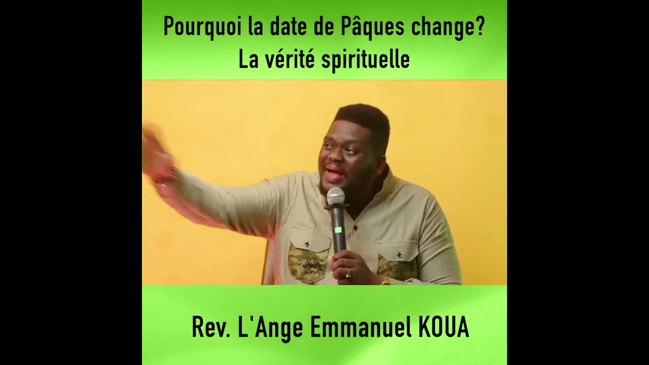 𝐏𝐎𝐔𝐑𝐐𝐔𝐎𝐈 𝐋𝐀 𝐃𝐀𝐓𝐄 𝐃𝐄 𝐏𝐀𝐐𝐔𝐄𝐒 𝐂𝐇𝐀𝐍𝐆𝐄?𝐋𝐀 𝐕𝐄́𝐑𝐈𝐓𝐄́ 𝐒𝐏𝐈𝐑𝐈𝐓𝐔𝐄𝐋𝐋𝐄