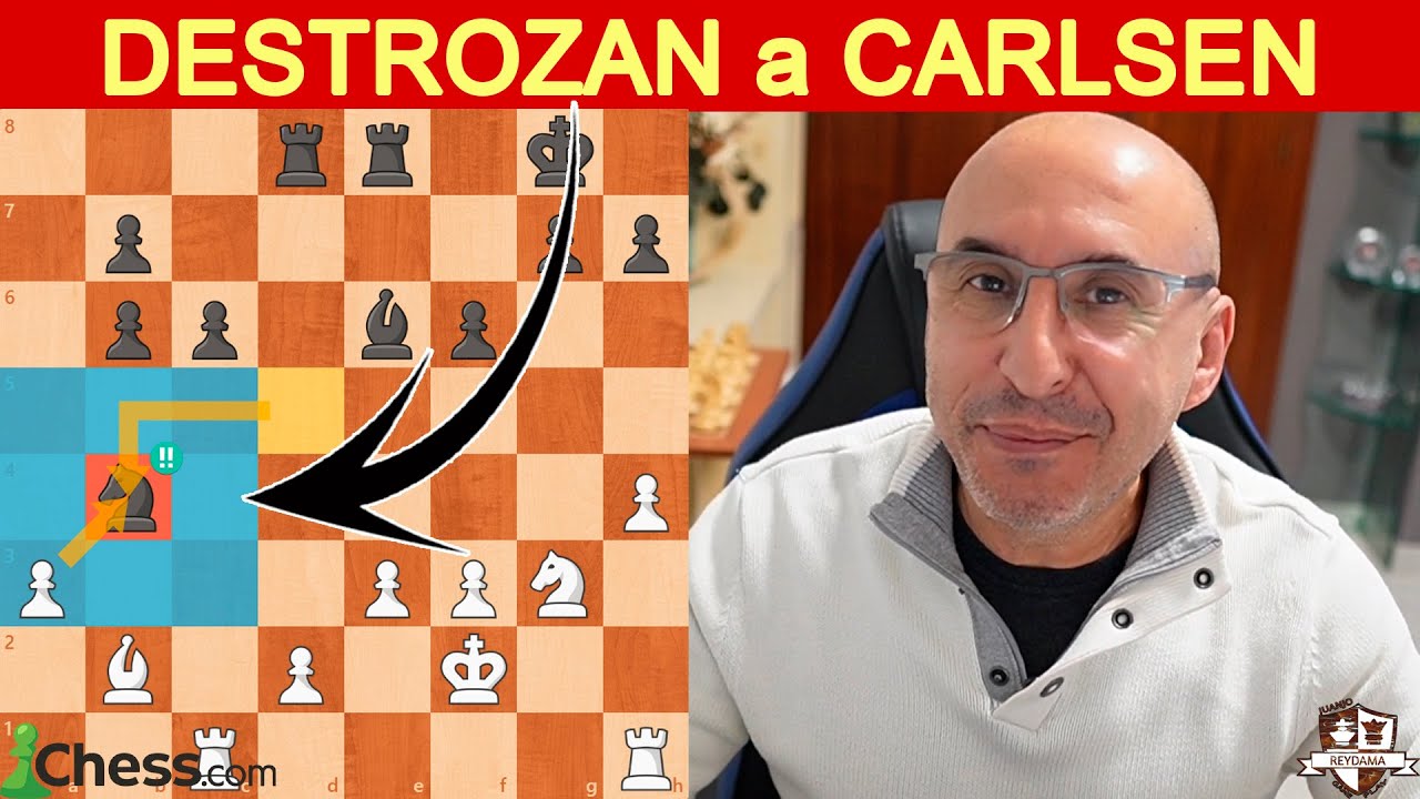 DESTROZAN A CARLSEN CON BOMBAZO! Magnus vs Nakamura