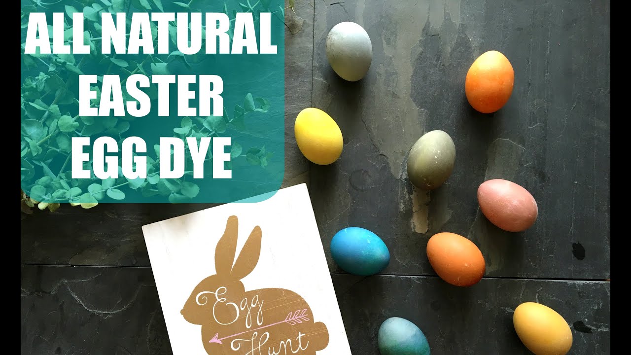 All Natural Easter Egg Dye | Vegetables and Tea!