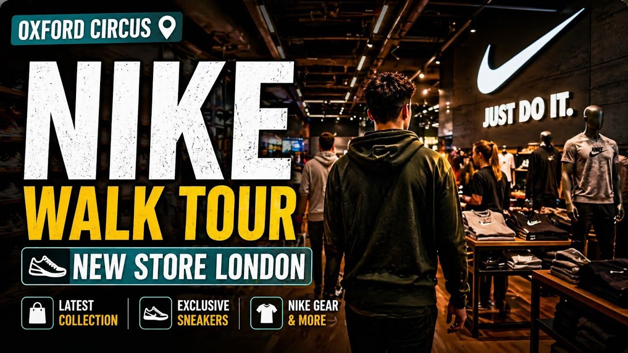 Nike New Store London Walk Tour | Walk Through My Lens  | July 2025