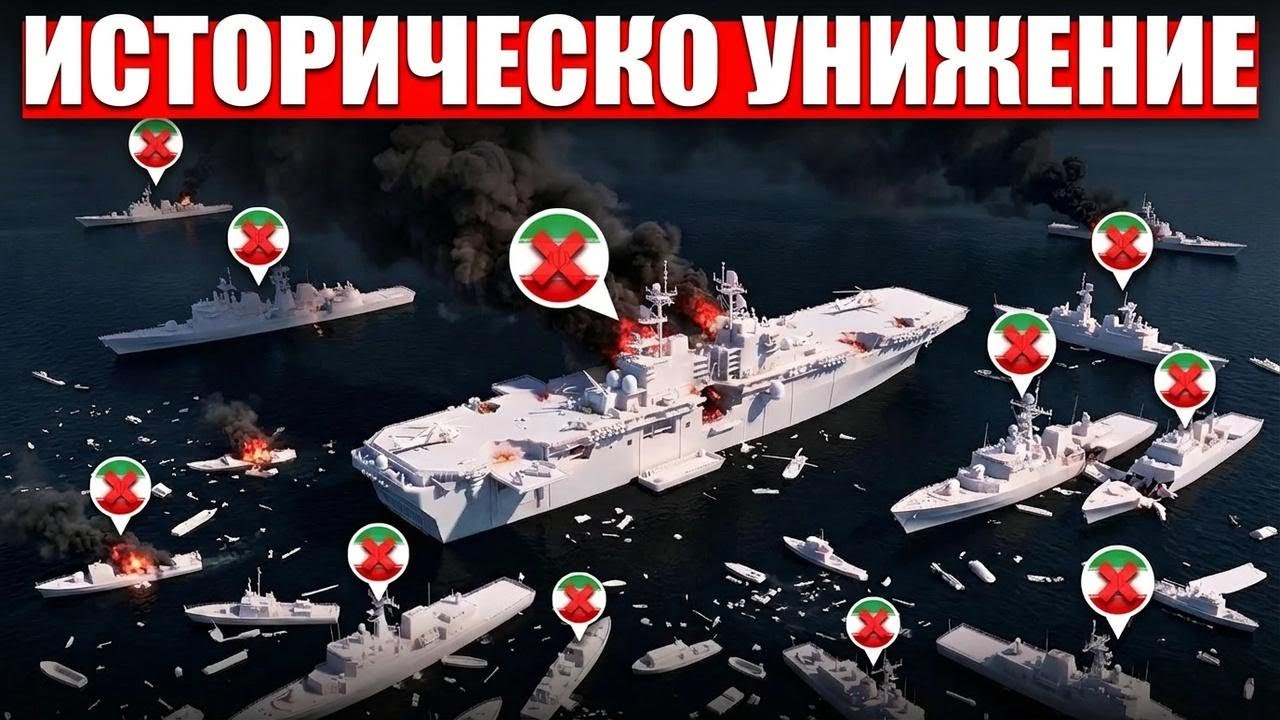 Иран се изправи срещу военноморските сили на САЩ… а целият му флот беше унищожен за 48 часа