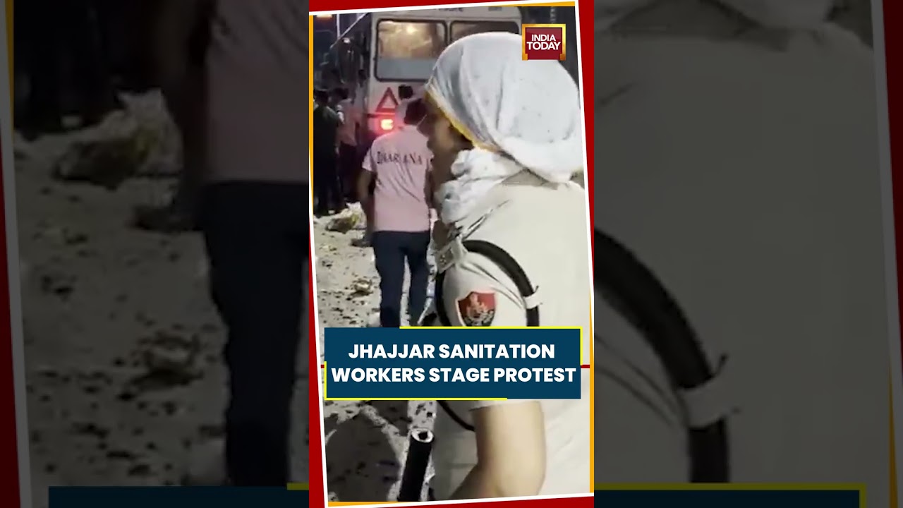 Jhajjar Sanitation Workers Protest For Regularisation, Wage Hike; Several Detained