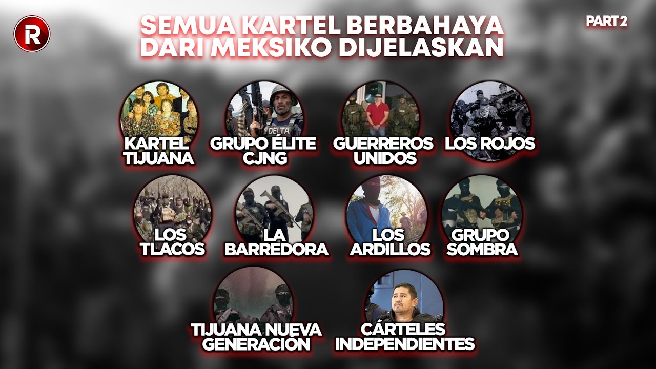 MENGENAL SEMUA KARTEL MEKSIKO | PART 2