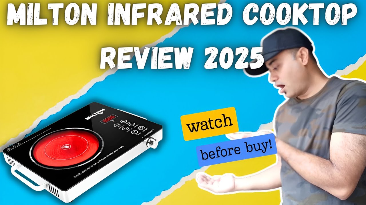 MILTON Classic 2200 Watt Infrared Cooktop review 2025