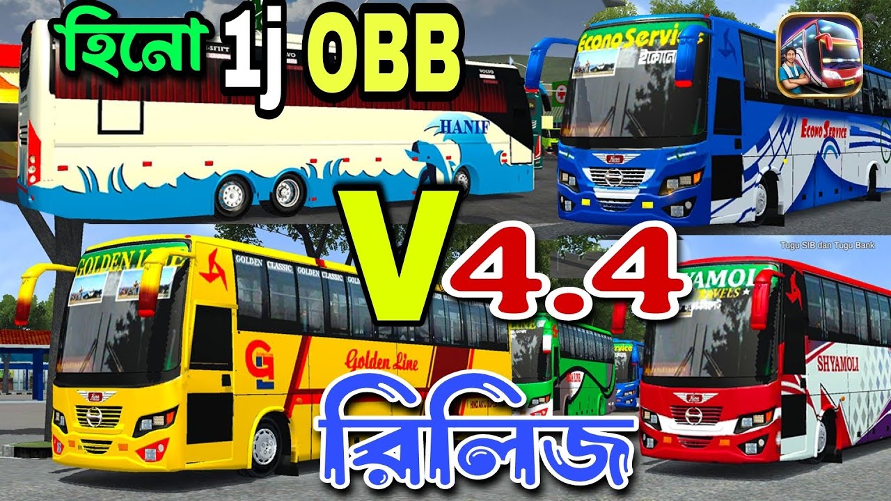 🔥 BUSSID v4.4 BD Hino 1J Traffic OBB Released! | New Realistic Buses & Map Setup 🇧🇩🚌