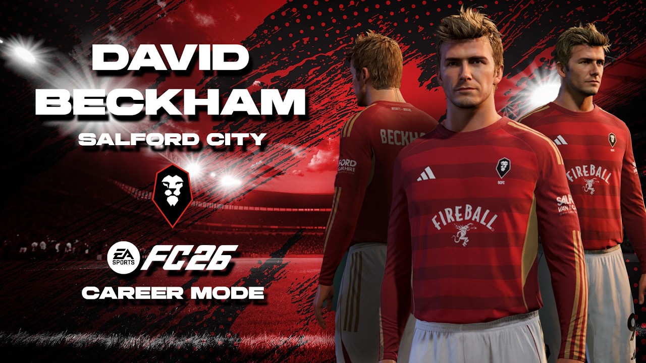Jatuh Bangun David Beckham di Salford City | FC26 Career Mode #1