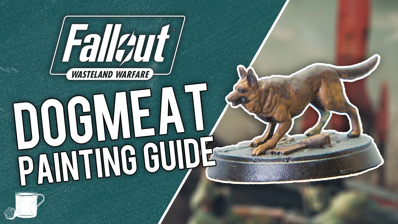 Dogmeat Painting Tutorial from Fallout Wasteland Warfare // Tabletop Hub