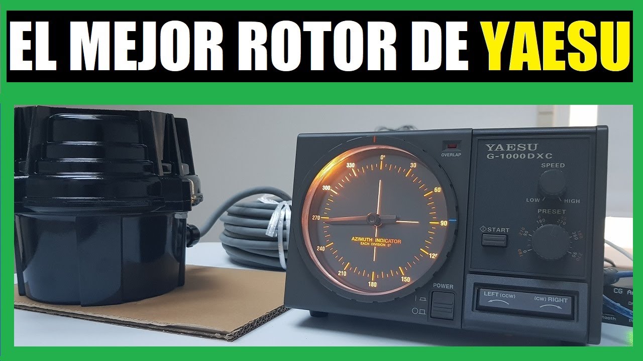 ASÍ SE OPERA EL ROTOR YAESU G-1000 EN REMOTO 🔧🌐 INSTALACIÓN REMOTA EN LU8MIL