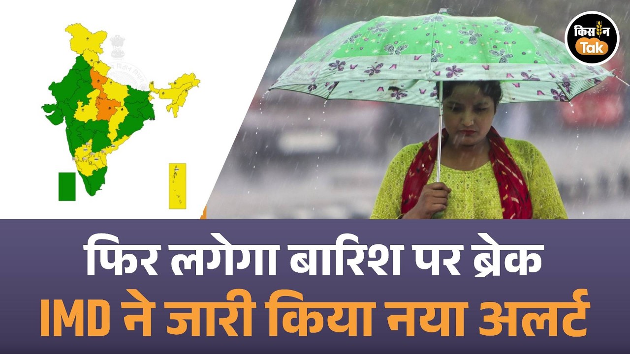 20 August Weather Alert: 21 राज्यों में भारी बारिश का अलर्ट, तेज हवाओं की चेतावनी | IMD Update