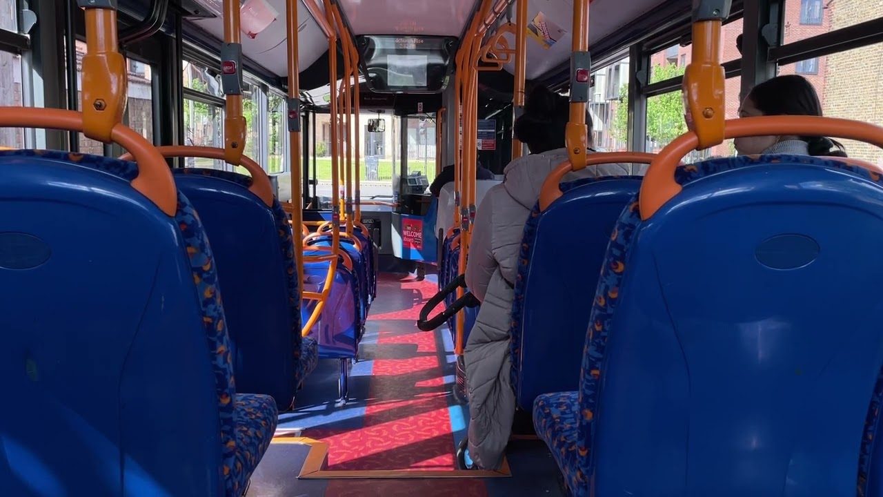 London Bus Vlog #499: 1/3 iBus Gone + Loud Rear Door | Route 499 (36604 YY15OWX)
