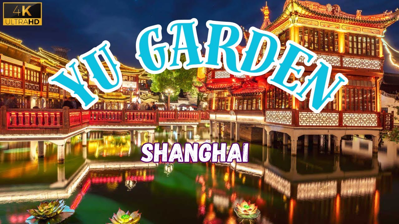 🇨🇳 Walking Tour of Yu Garden & Yuyuan Bazaar | Shanghai in 4K 🇨🇳 | Street Food + Classical Garden