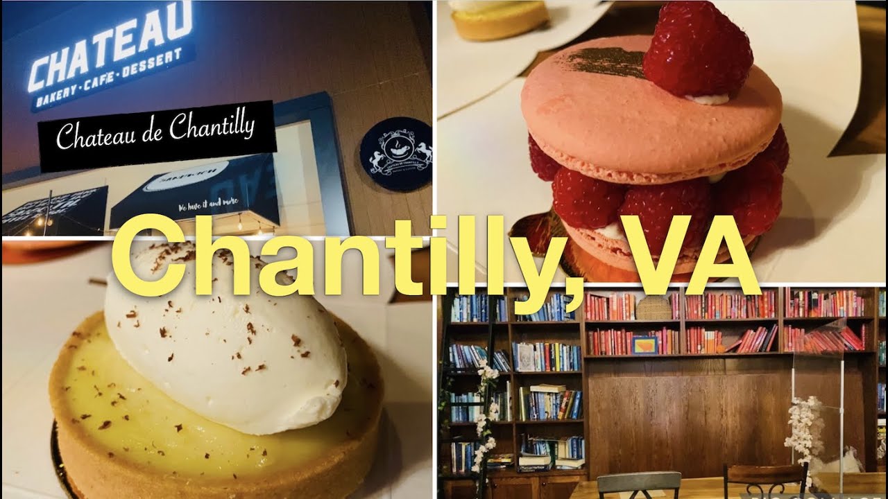🇺🇸Virginia《Chantilly🇫🇷🍋💗Chateau de Chantilly Cafe》