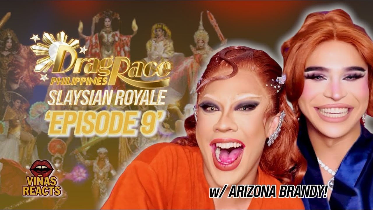 VIÑAS REACTS | 'Episode 9' Drag Race Philippines Slaysian Royale Music Video Reaction