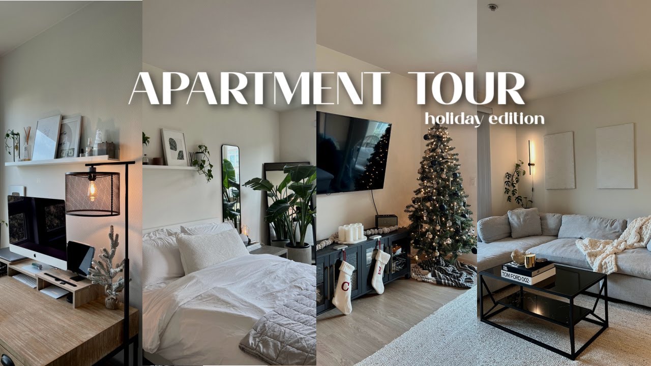 OFFICIAL APARTMENT TOUR| Holiday edition - one bedroom