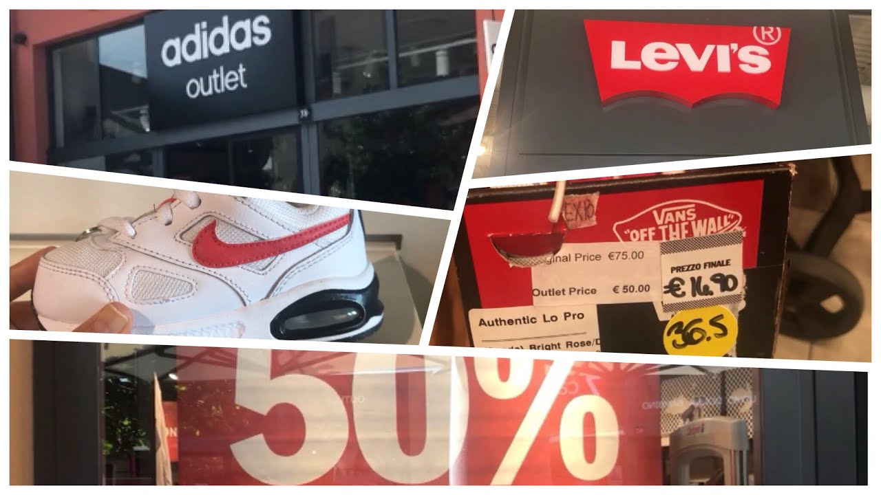 OUTLET - Adidas, Nike, Vans, Levis, Guess...