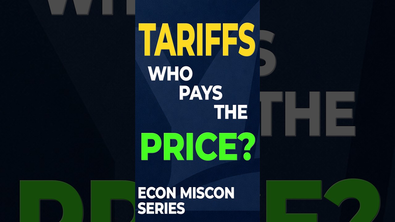 Who Actually Pays the Price of a Tariff?  #investing #tariffs #trump #economy