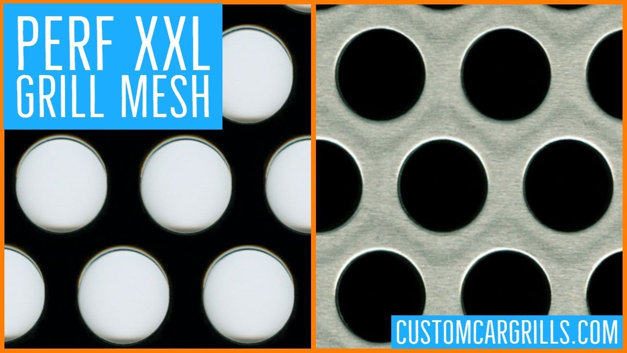 Perforated XXL Universal Aluminum Grill Mesh - by customcargrills.com