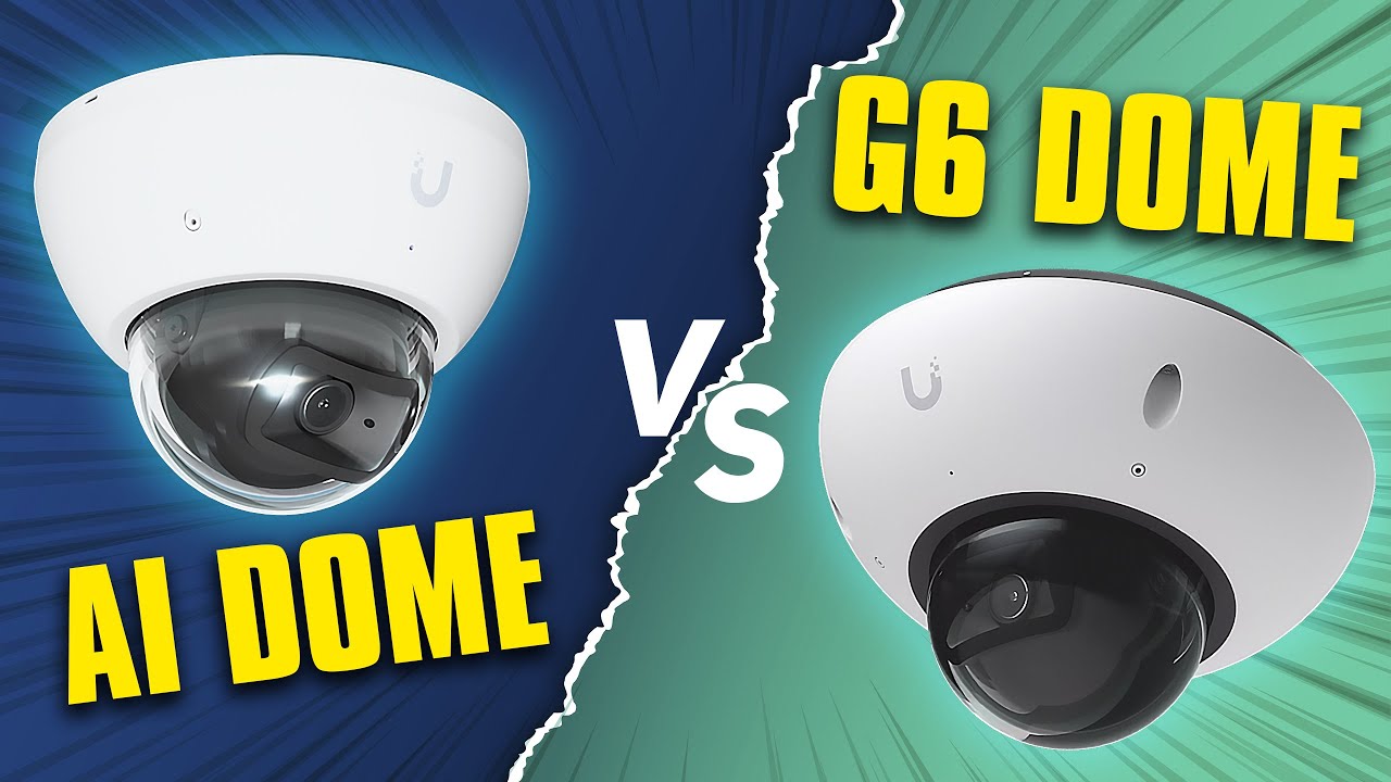 UniFi G6 Dome vs. UniFi AI Dome: Which Camera Should You Buy?