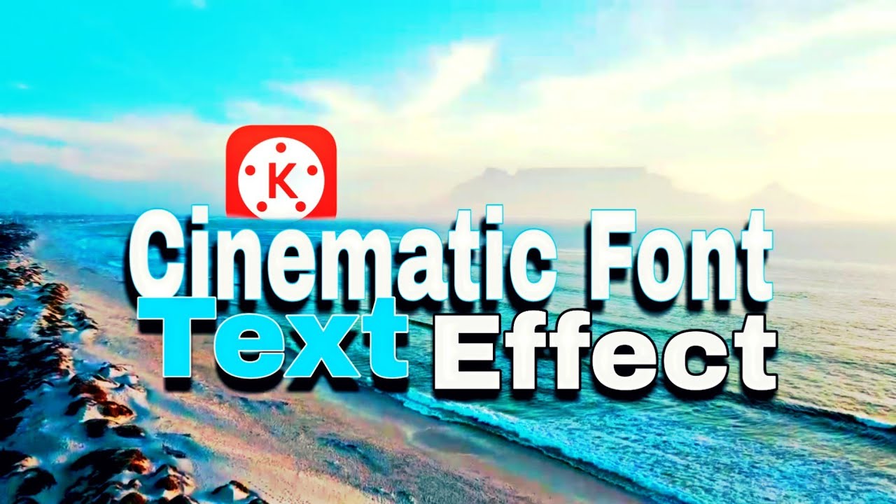 Kinemaster Cinematic Font Text Effect#kinemaster #editing #mroutin